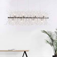 Touch The Clouds Gold (Medium, Rectangular) Crystal Chandelier