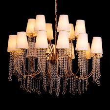 Myth & Magic (Gold) Glass Crystal Chandelier