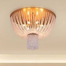 Warm Embrace Crystal Ceiling Light