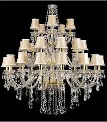 Myth & Magic (Gold) Glass Crystal Chandelier