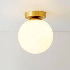 Single Life (Large, Gold) Smart LED Ceiling Light