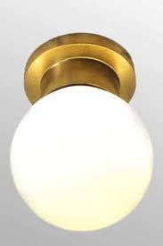 Single Life (Large, Gold) Smart LED Ceiling Light